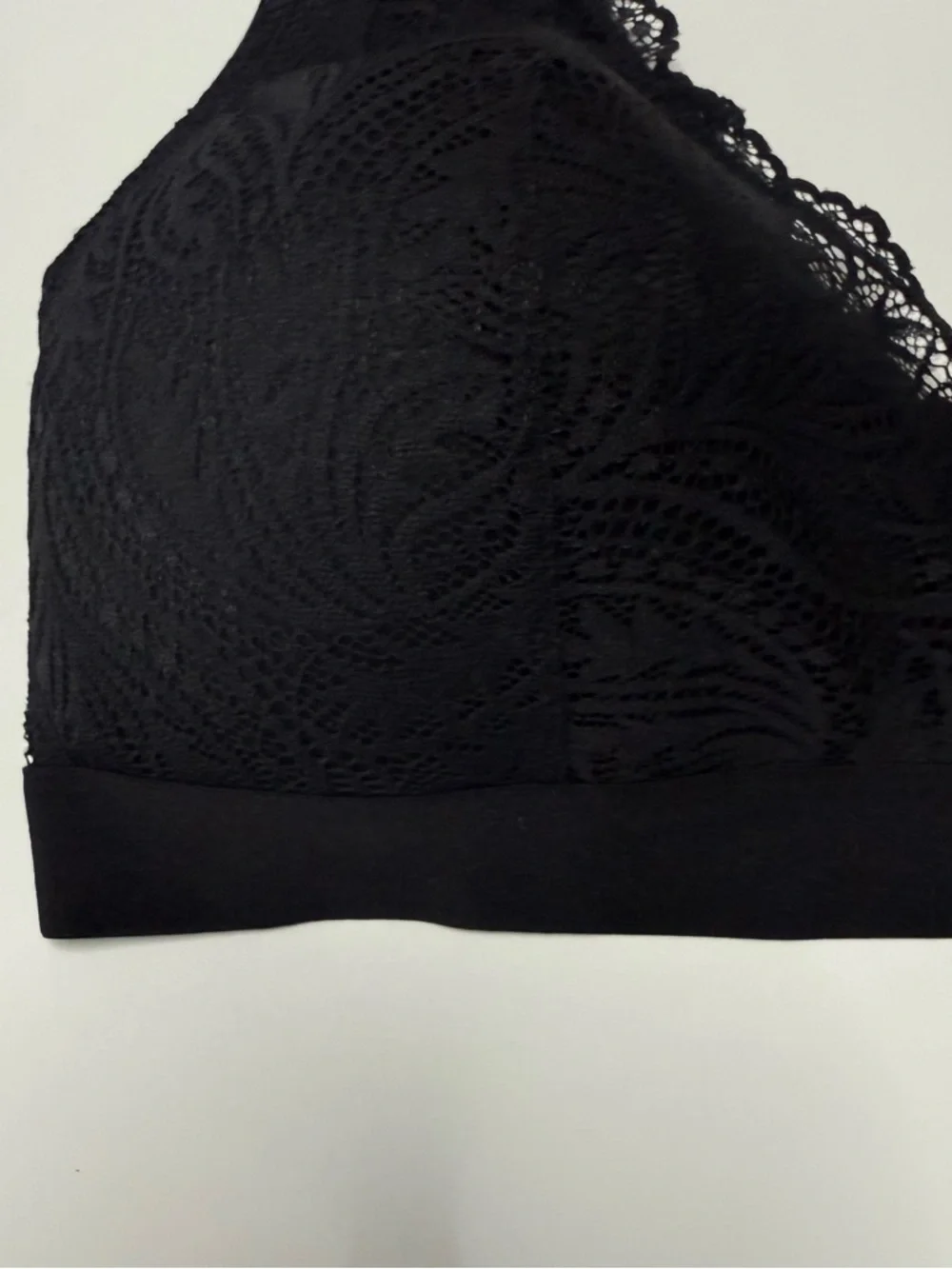 Bali Black Lace Wireless Bra‎ - Women Intimates